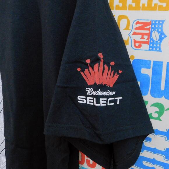 Get Smart Movie Promo T Shirt Size L Steve Carrell 2008 Tie Graphic Bud Logo - Picture 5 of 6